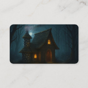 Carte De Visite Secrets de la Maison de la Sorcière dans la Forêt
