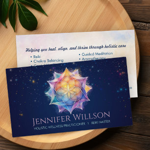 Carte De Visite Semences de vie en Lotus Flower