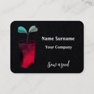 Carte De Visite Semer une graine