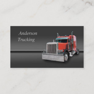Carte de visite semi-camion