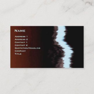 Carte De Visite Sentir le vent