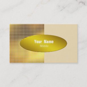 Carte De Visite Séquence d'or