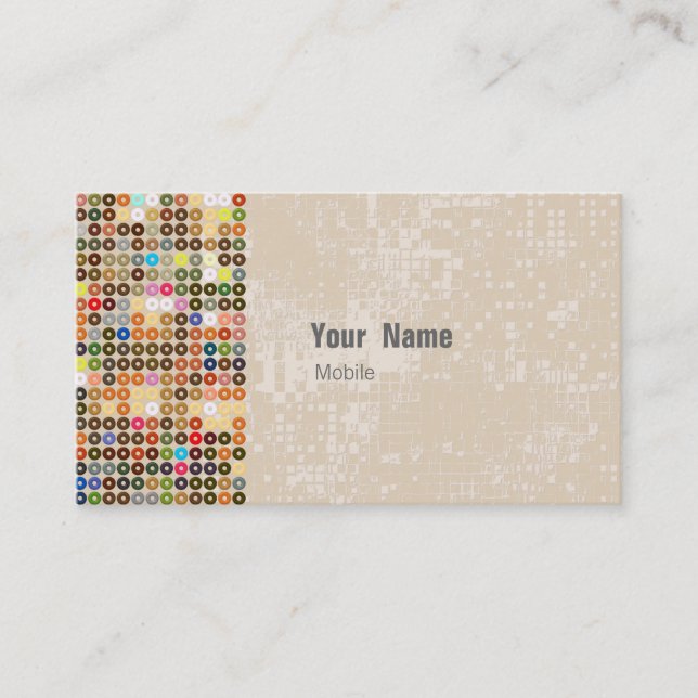 Carte De Visite Séquin hologramme (Devant)