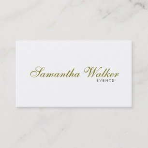 Carte De Visite Serif Type 2