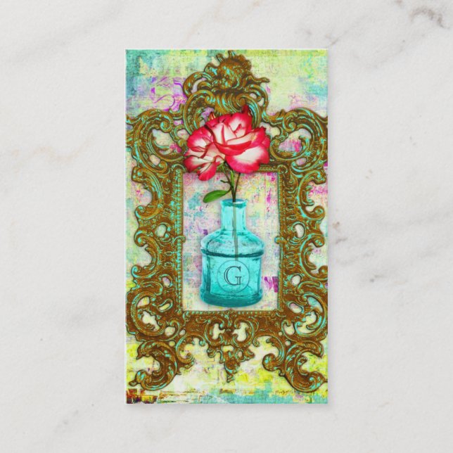 Carte De Visite Serre chaude de CHROMATOGRAPHIE GAZEUSE chic (Devant)