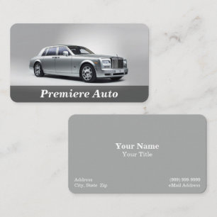 Carte De Visite Service Auto