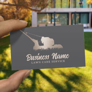Carte De Visite Service d'aménagement paysager d'entretien de pelo
