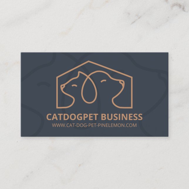Carte De Visite Service de coach en formation animale (Devant)