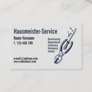 Carte De Visite Service de concierge