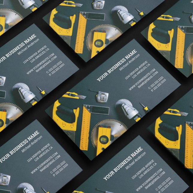 Carte De Visite Service de construction (Créateur téléchargé)