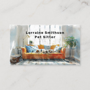 Carte De Visite Service de dépannage de DOG fiable Cute et Kawaii