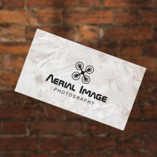 Carte De Visite Service de drone de vidéo et de photographie aér