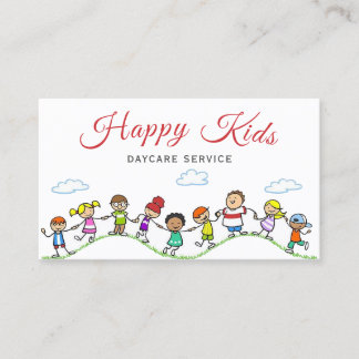 Carte De Visite Service de garde d'enfants