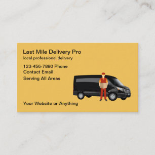 Carte De Visite Service de livraison local de dernier kilomètre