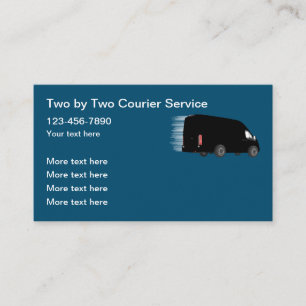 Carte De Visite Service de livraison rapide de colis