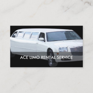 Carte De Visite Service de location de limousine
