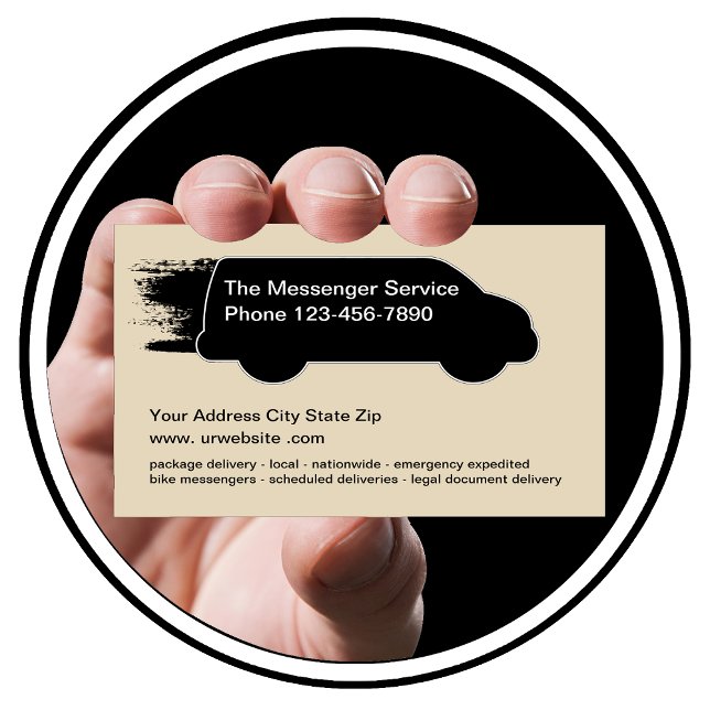 Carte De Visite Service de messagerie (Créateur téléchargé)