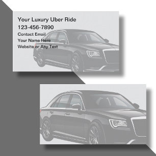 Carte De Visite Service de mise en relation de conducteurs Uber