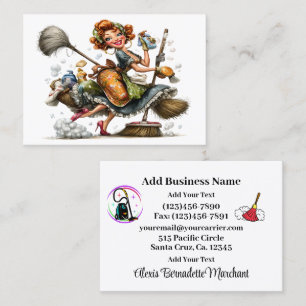 Carte de visite Service de nettoyage