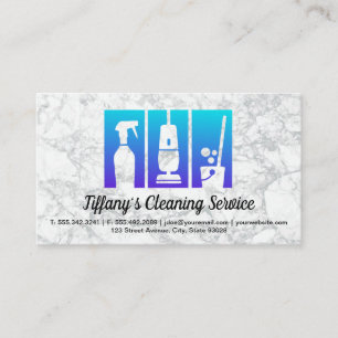 Carte De Visite Service de nettoyage de maison Classic Maid