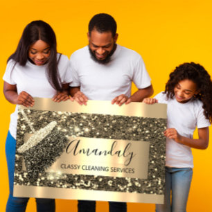 Carte De Visite Service de nettoyage Maison de femme de ménage ten