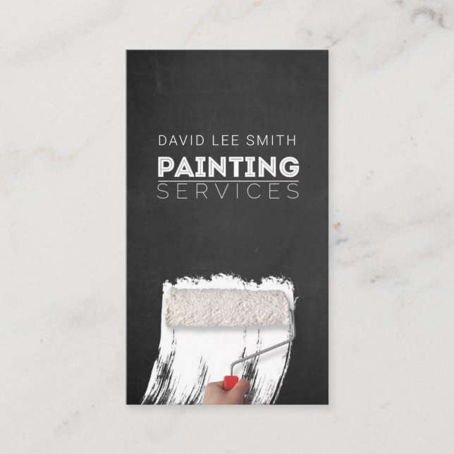 Carte De Visite Service de peinture professionnelle (Devant)
