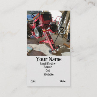 Carte De Visite Service de réparation des petits moteurs