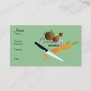 CARTE DE VISITE SERVICE DE RESTAURATION