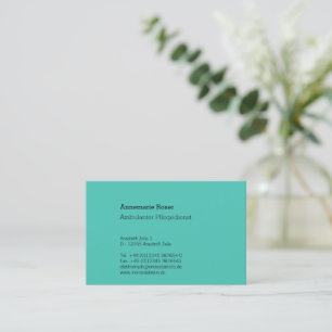 Carte De Visite Service de soins ambulatoires discret
