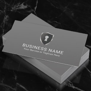 Carte De Visite Service de stockage du logo du trou de clé de sé