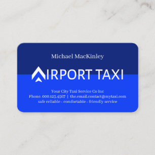 Carte De Visite Service de taxi aéroportuaire