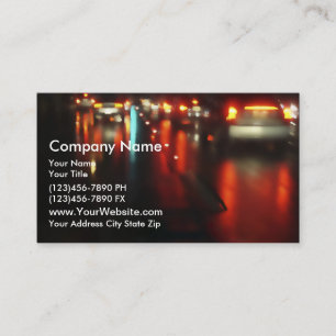 Carte De Visite Service de taxi urbain