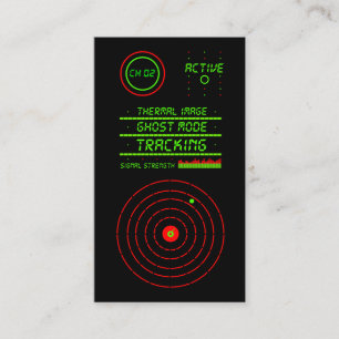 Carte De Visite Service d'enquête privée Agence de détective DEL