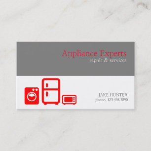 Carte De Visite Service et réparation des appareils professionnel