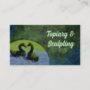 Carte De Visite Service Gardener Topiary & Sculpture sur mesure Fo