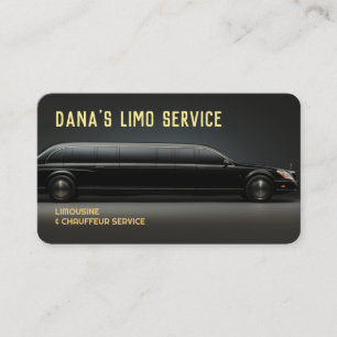 Carte De Visite Service Limousine Limo