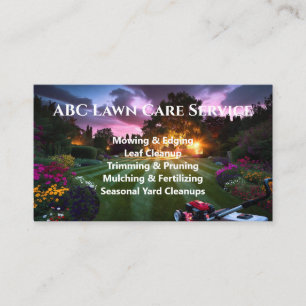 Carte De Visite Service Premium Lawnpro