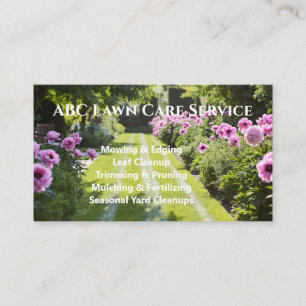 Carte De Visite Service Premium Lawnpro