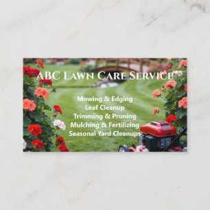 Carte De Visite Service Premium Lawnpro