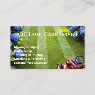 Carte De Visite Service Premium Lawnpro