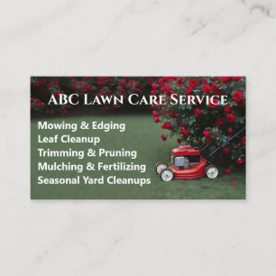 Carte De Visite Service Premium Lawnpro