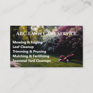 Carte De Visite Service Premium Lawnpro