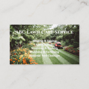 Carte De Visite Service Premium Lawnpro