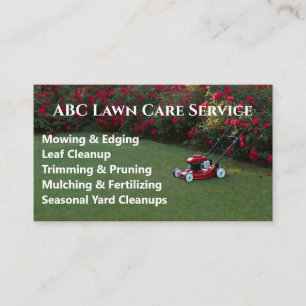 Carte De Visite Service Premium Lawnpro