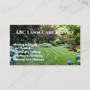 Carte De Visite Service Premium Lawnpro