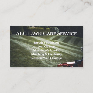 Carte De Visite Service Premium Lawnpro