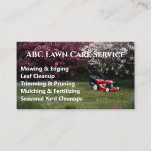 Carte De Visite Service Premium Lawnpro