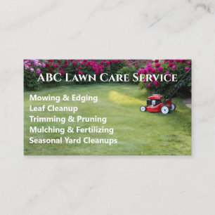 Carte De Visite Service Premium Lawnpro