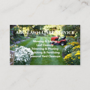 Carte De Visite Service Premium Lawnpro