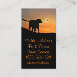 Cartes De Visite Garde Chien Zazzle Fr